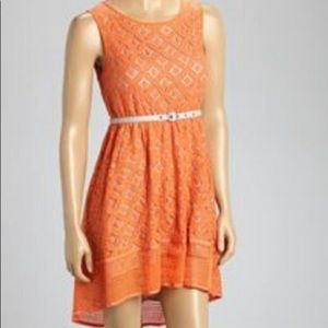 Esley High Low Dress